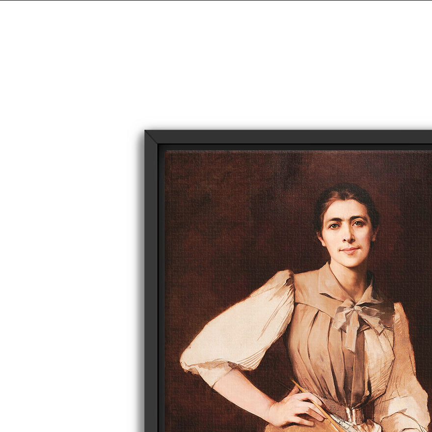 unfinished- antique art print