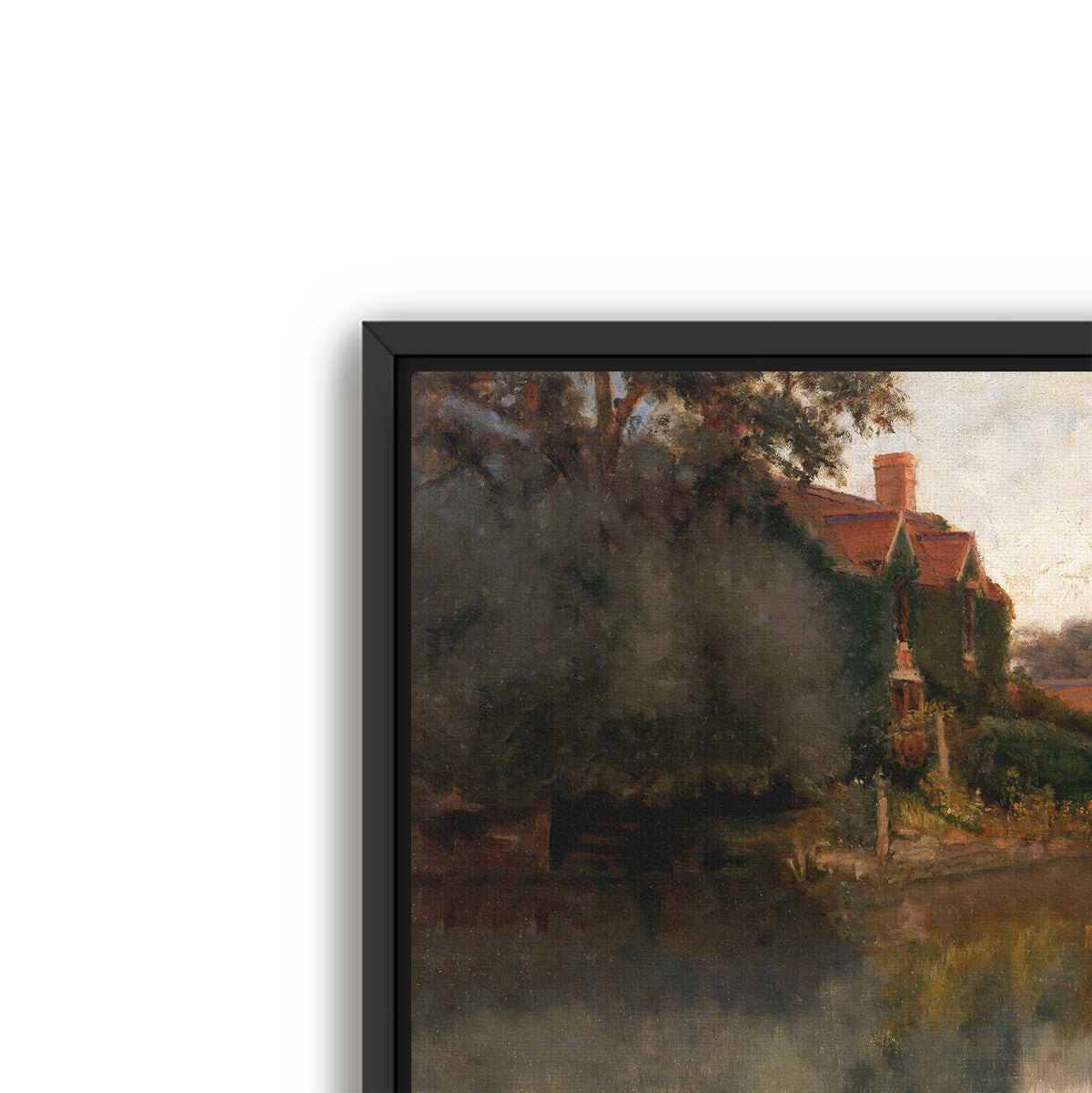 edge of a stream