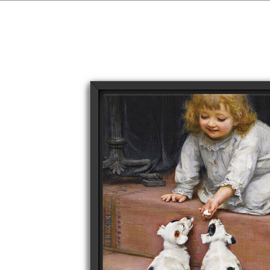 marshmallows- antique art print