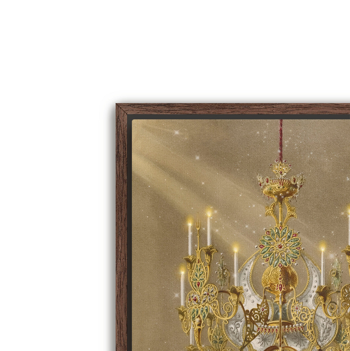 the chandelier