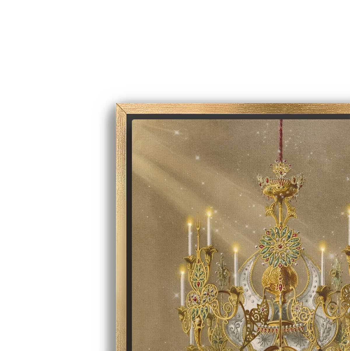 the chandelier