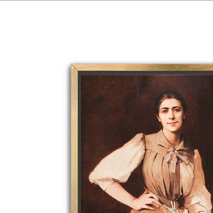 unfinished- antique art print