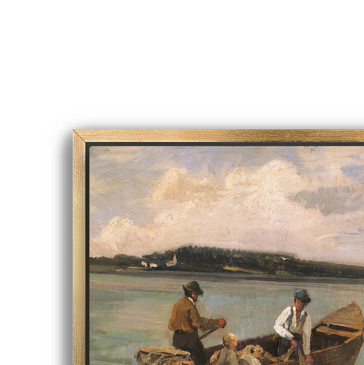 chiemsee lake fisherman