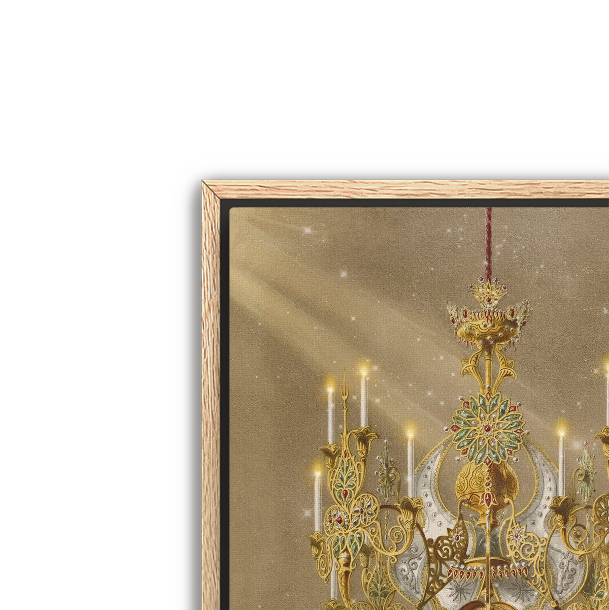 the chandelier