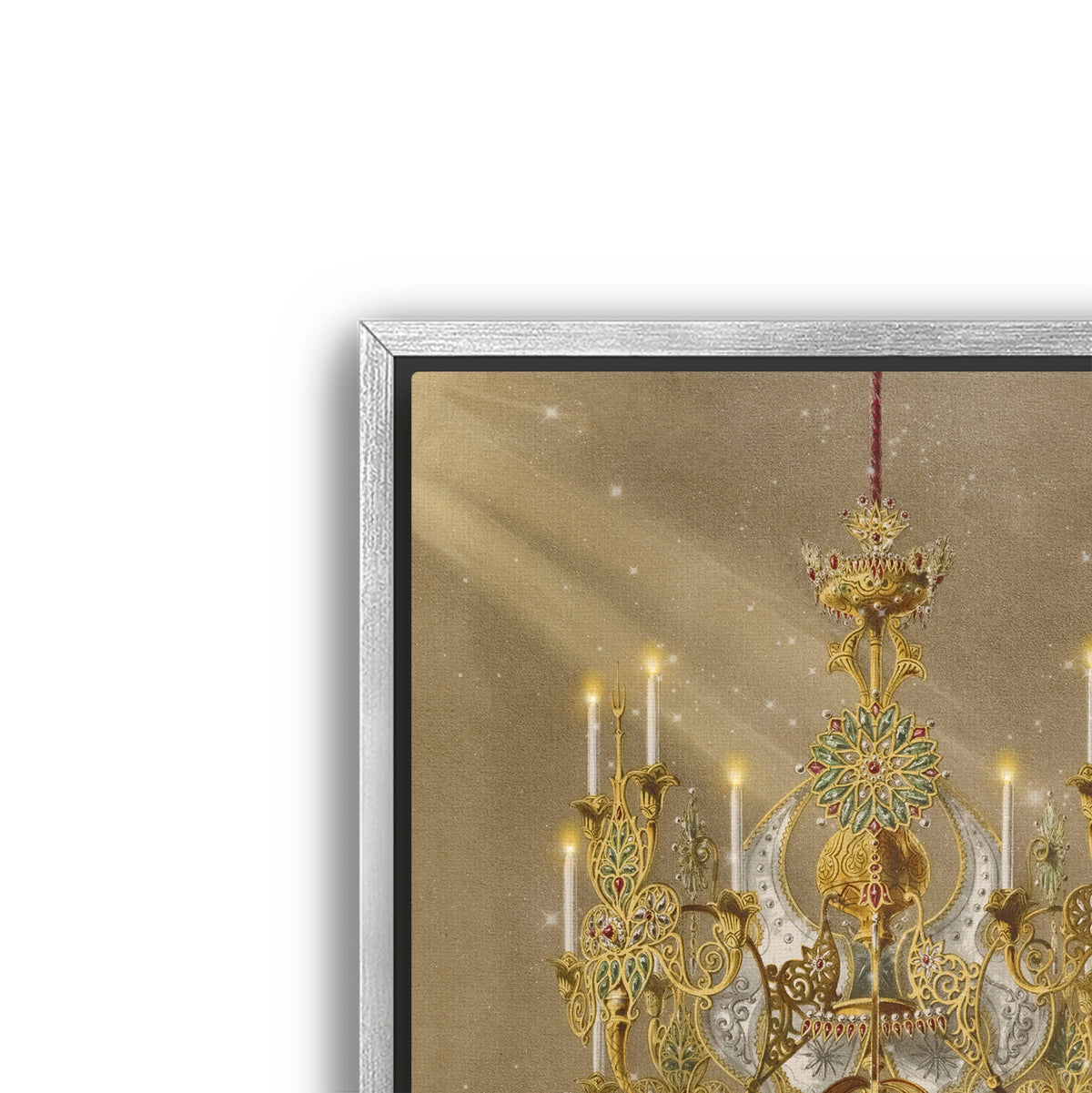 the chandelier