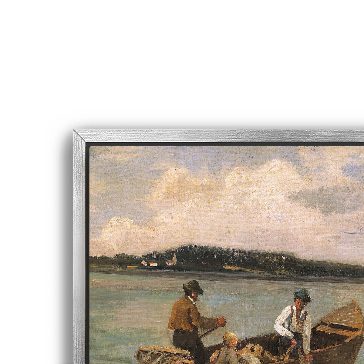 chiemsee lake fisherman