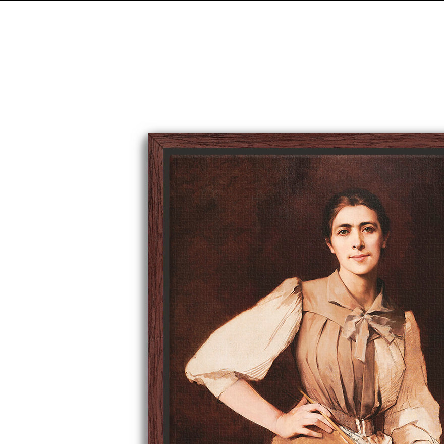 unfinished- antique art print