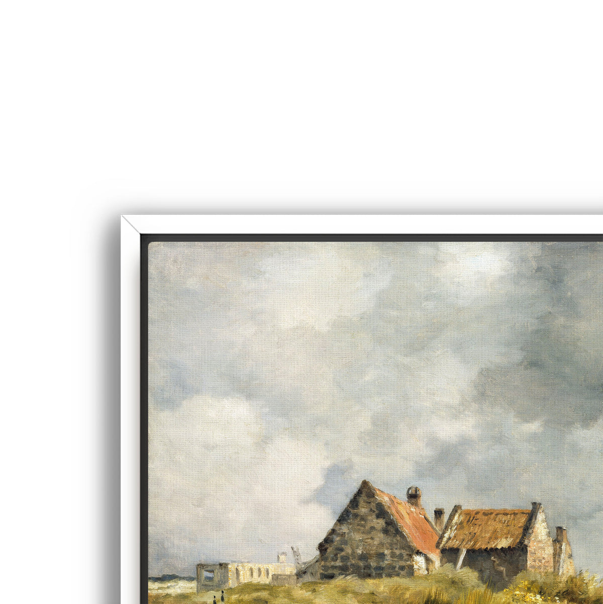 cottage in dunes