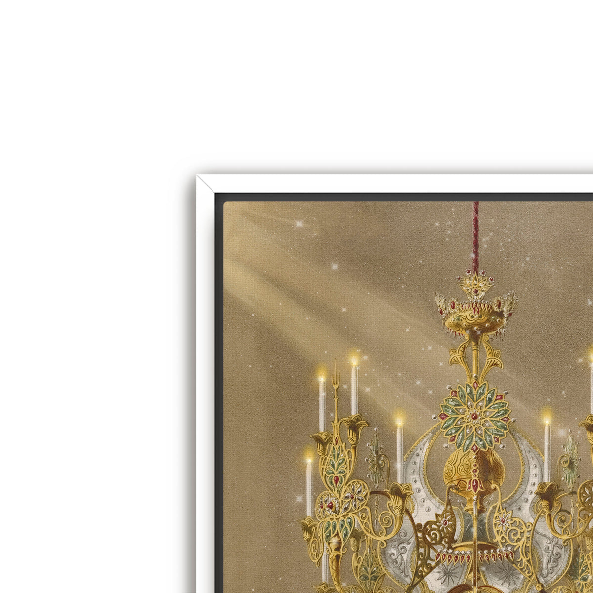 the chandelier