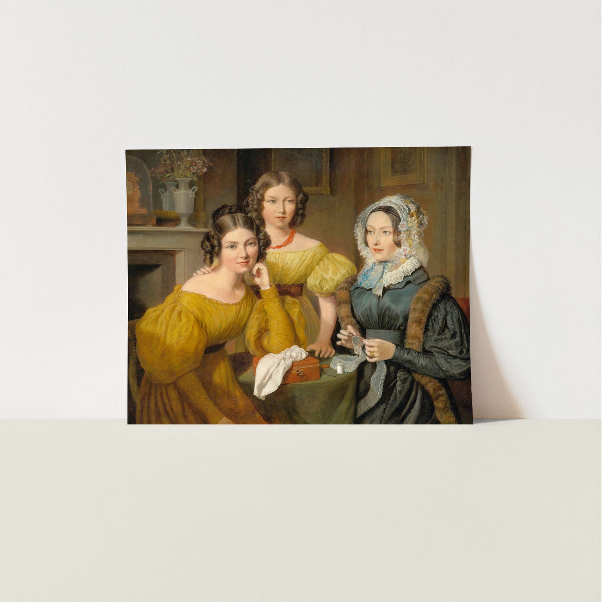 madame vieyres & daughters