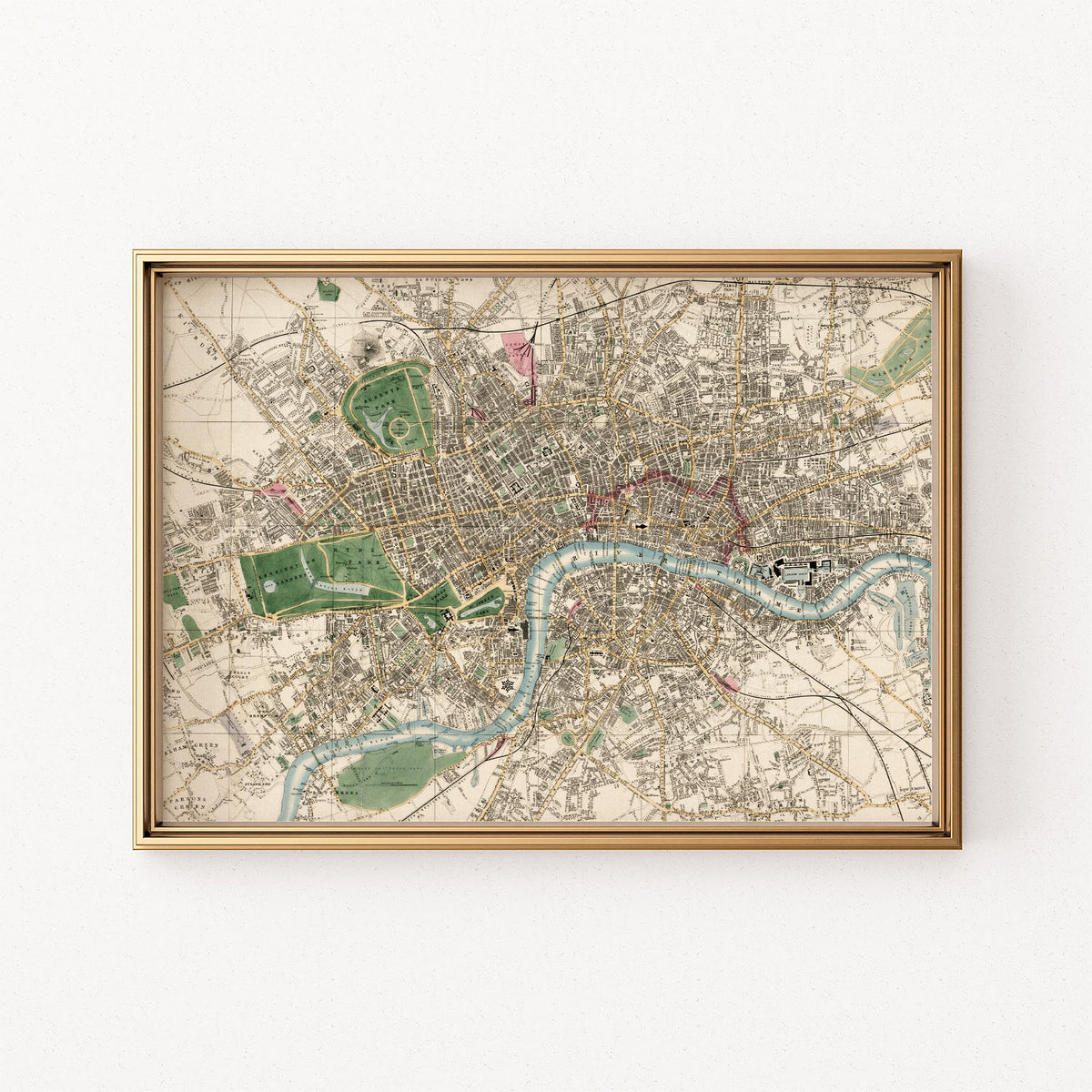 new plan of london