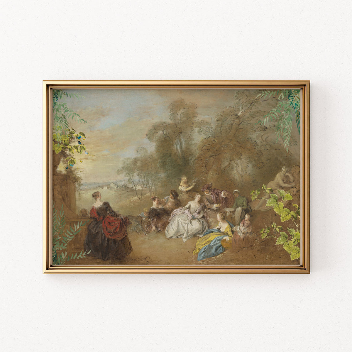 terrace gathering