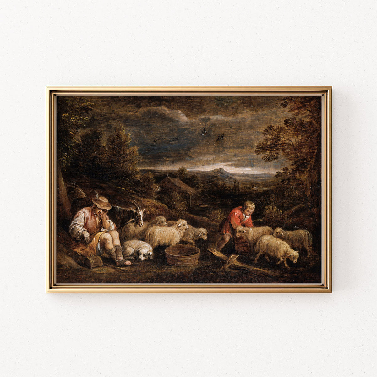 shepherds and sheep