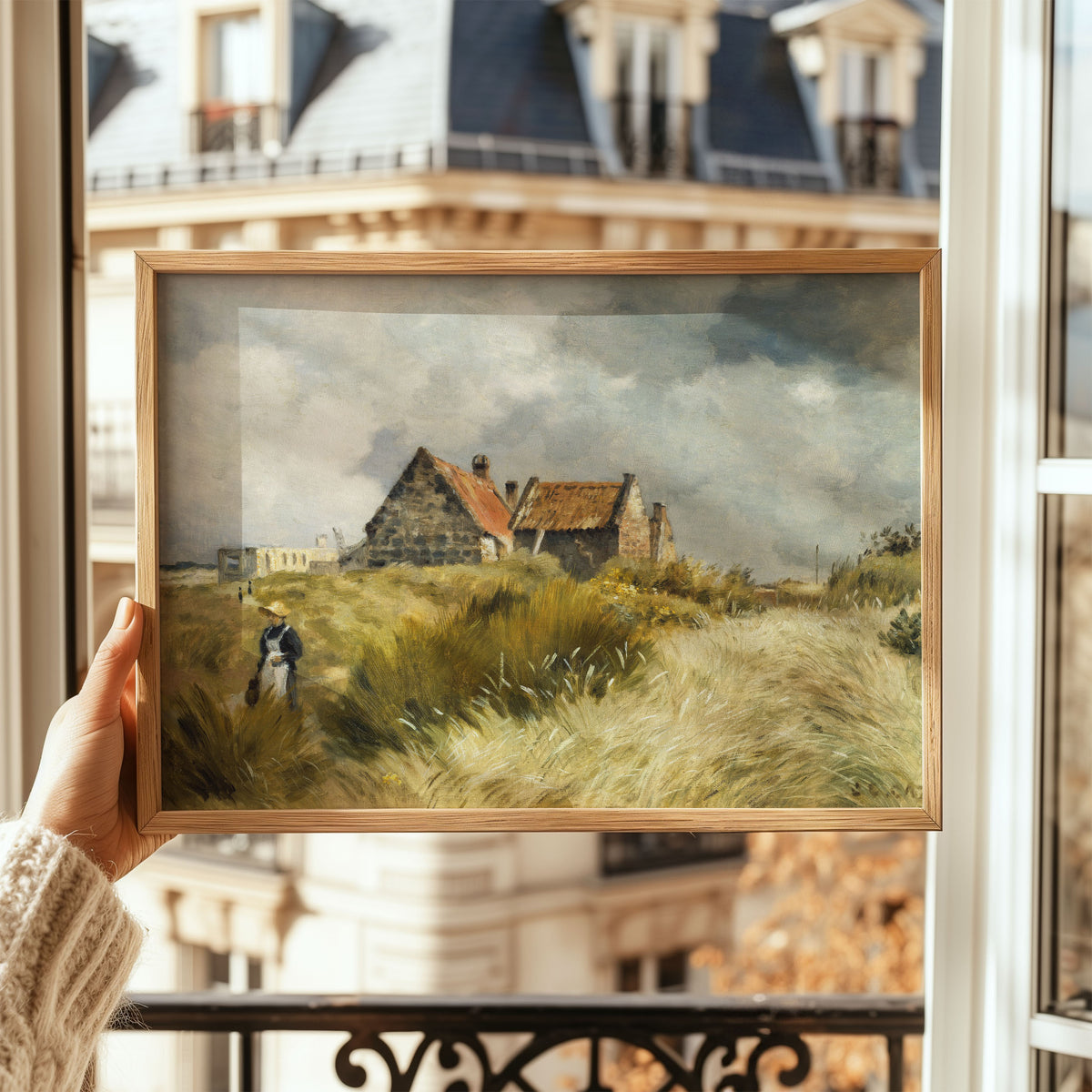 cottage in dunes