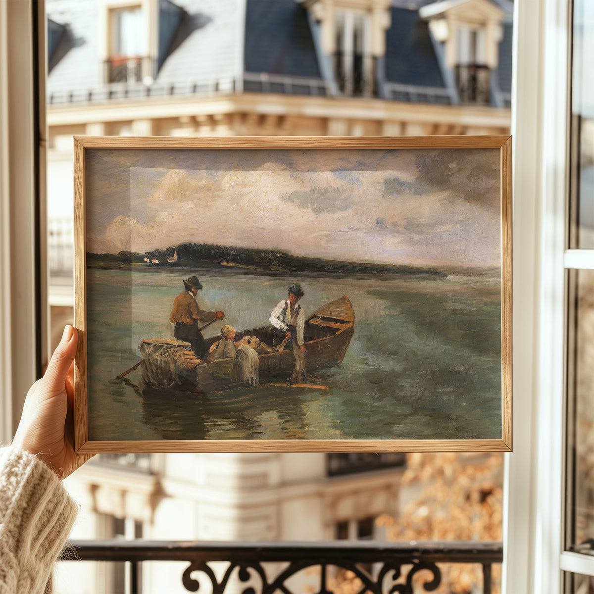 chiemsee lake fisherman