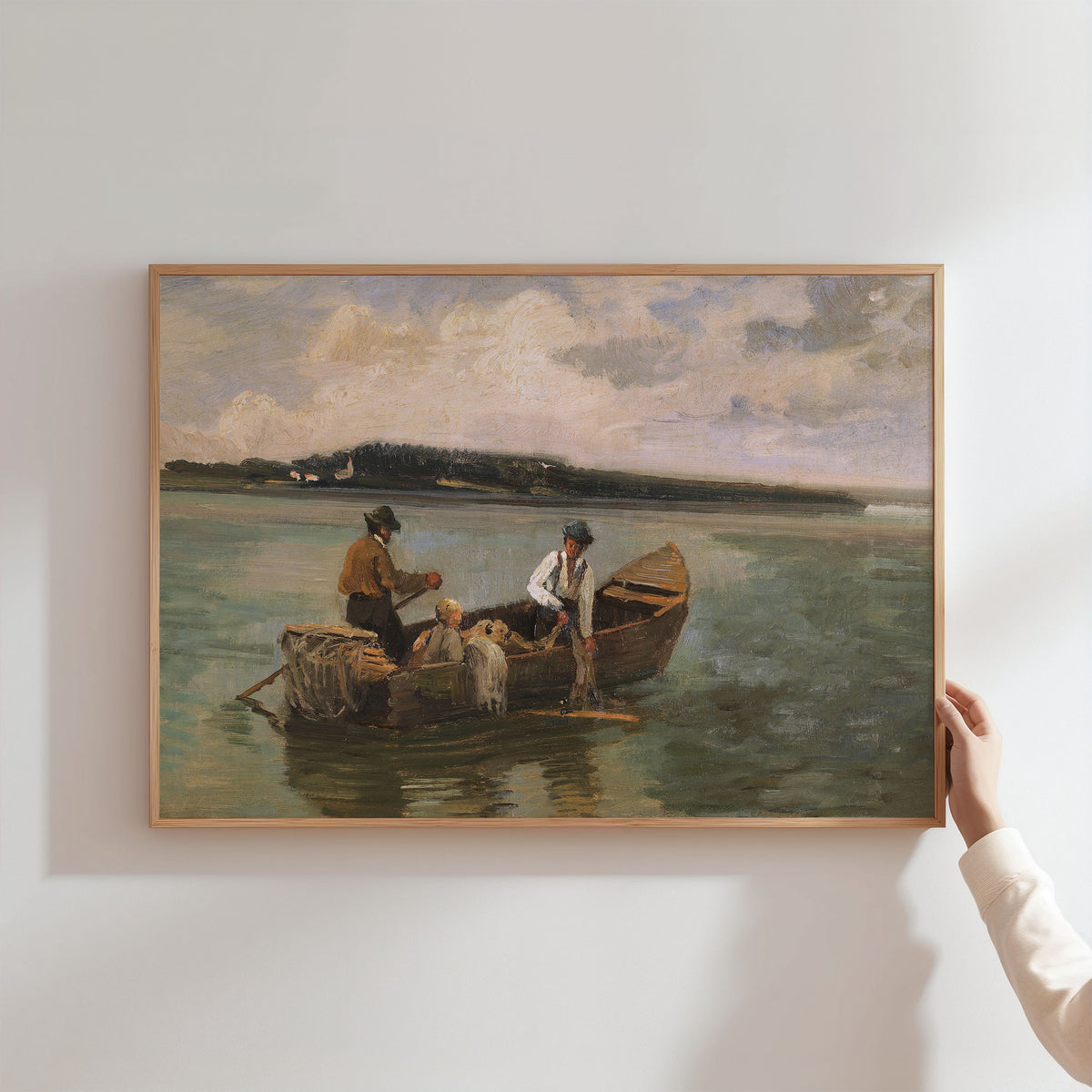 chiemsee lake fisherman
