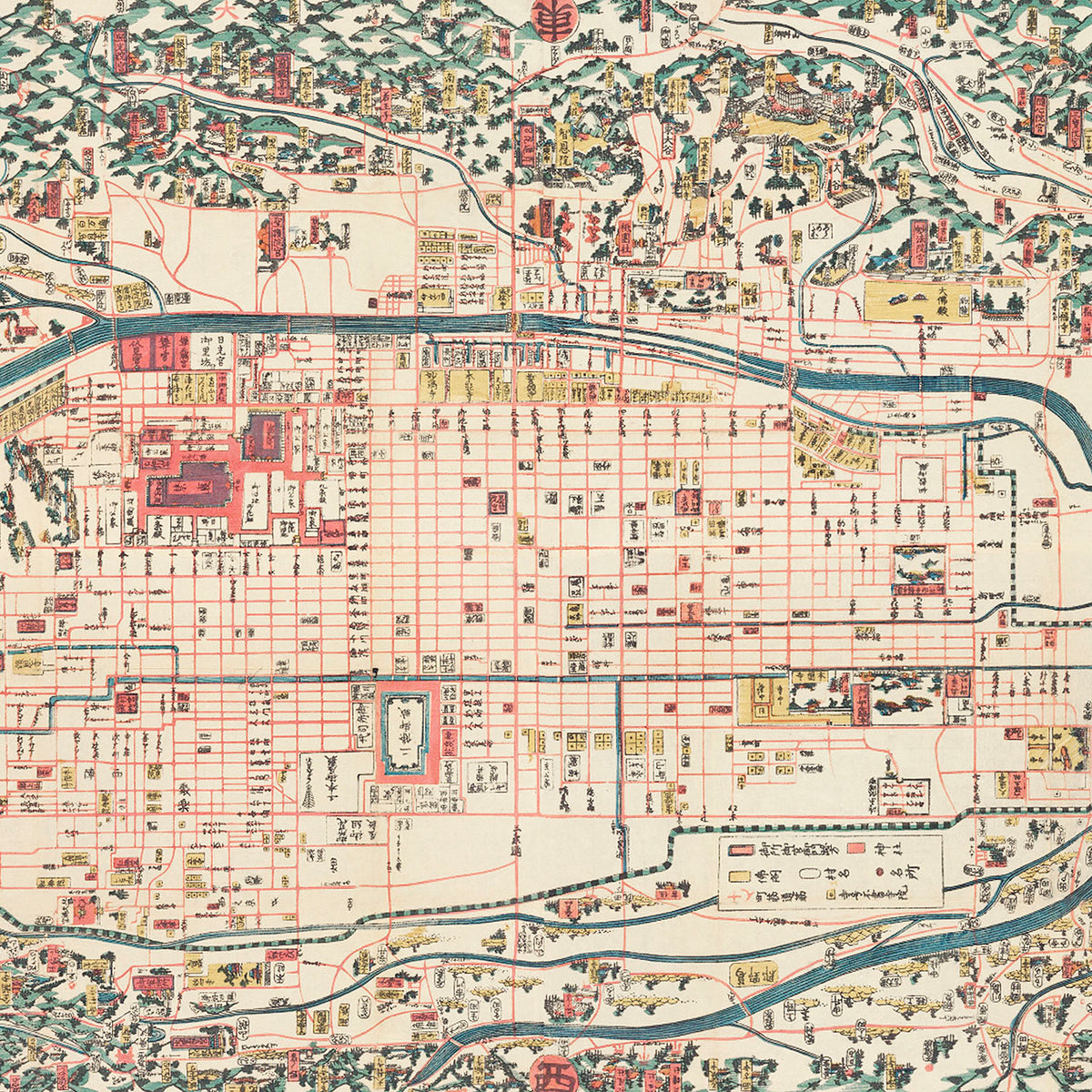 map of kyoto