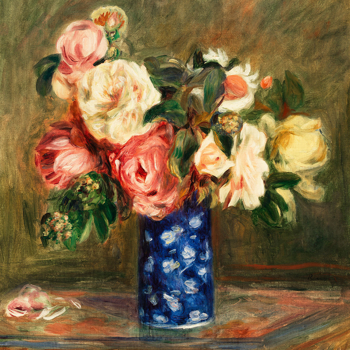 le bouquet de roses