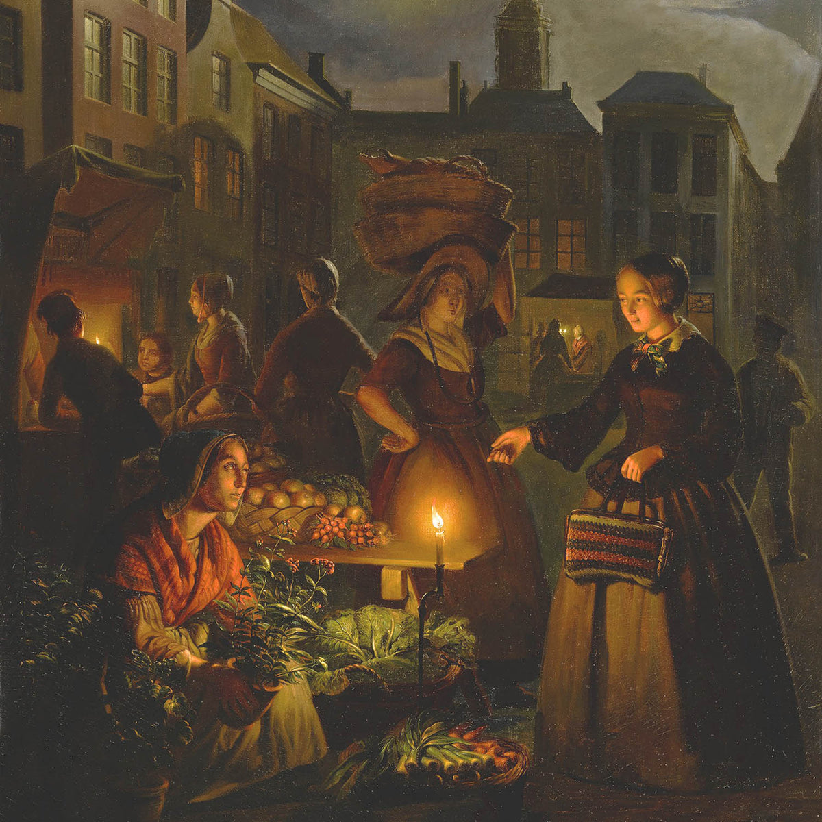 moonlight vegetable market