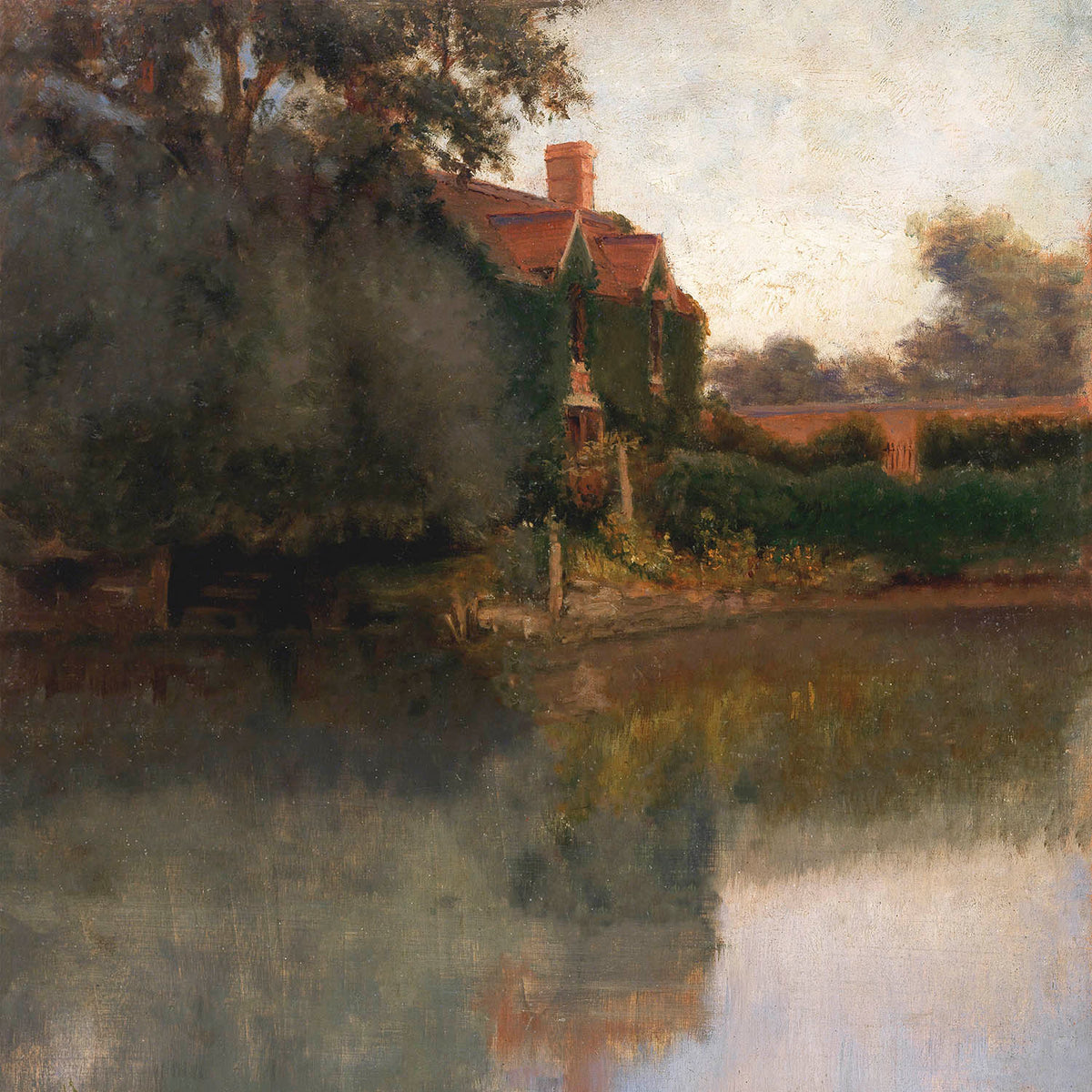 edge of a stream