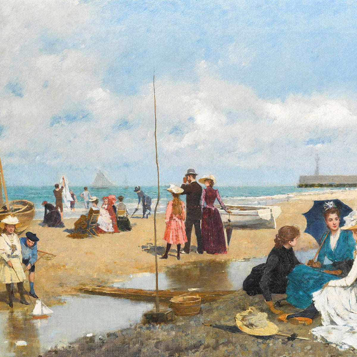 afternoon on the beach
