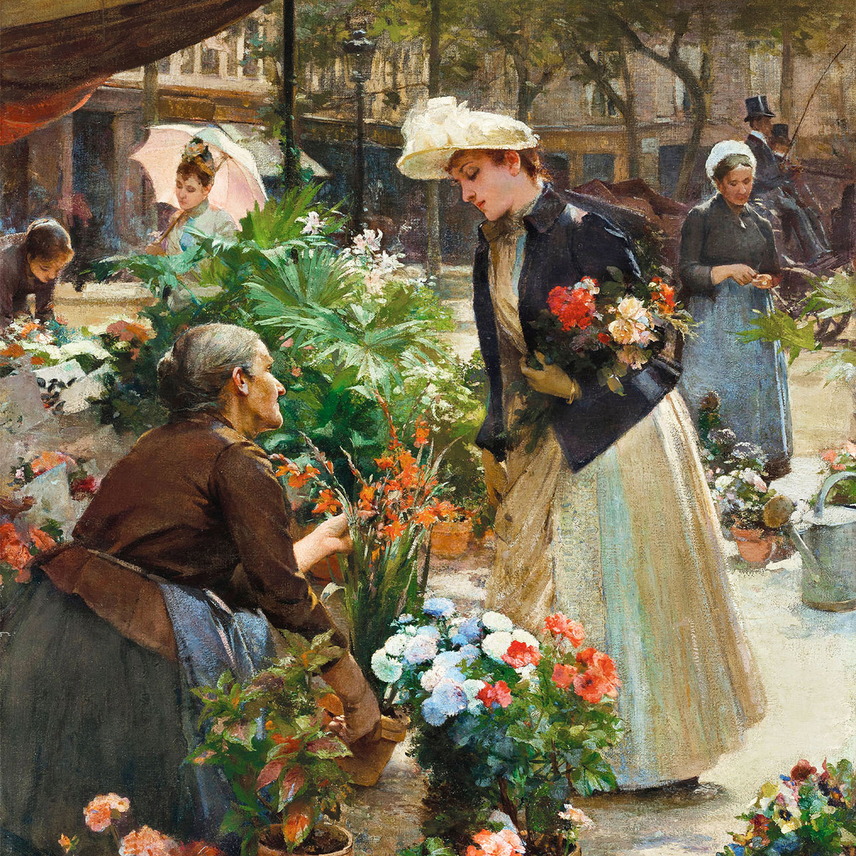 paris flower market