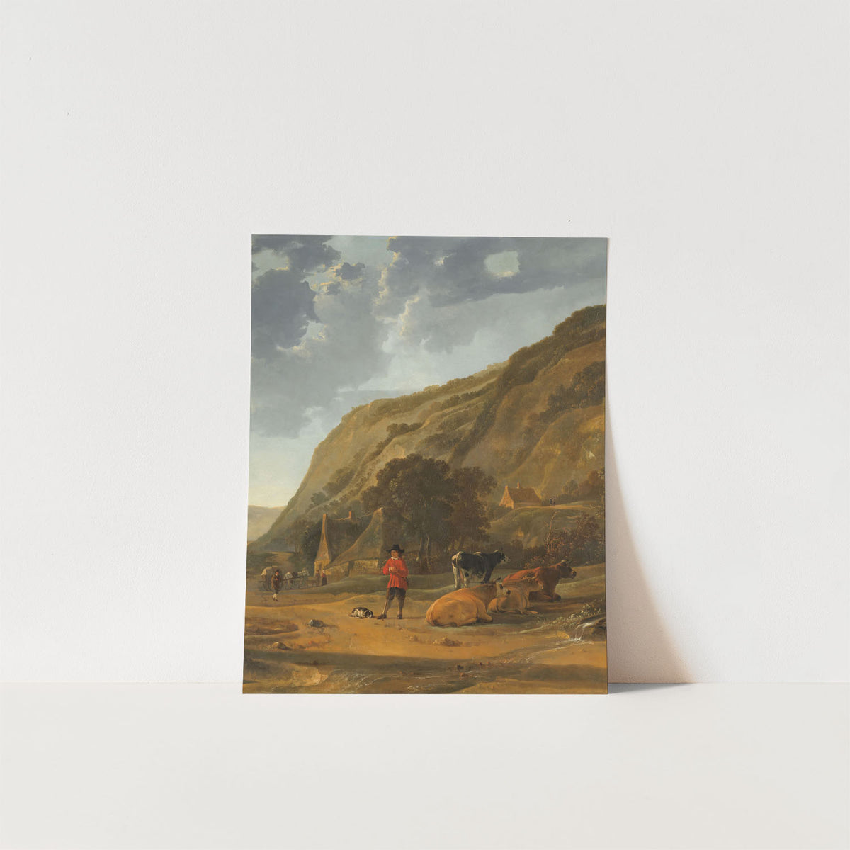 hillside cattle