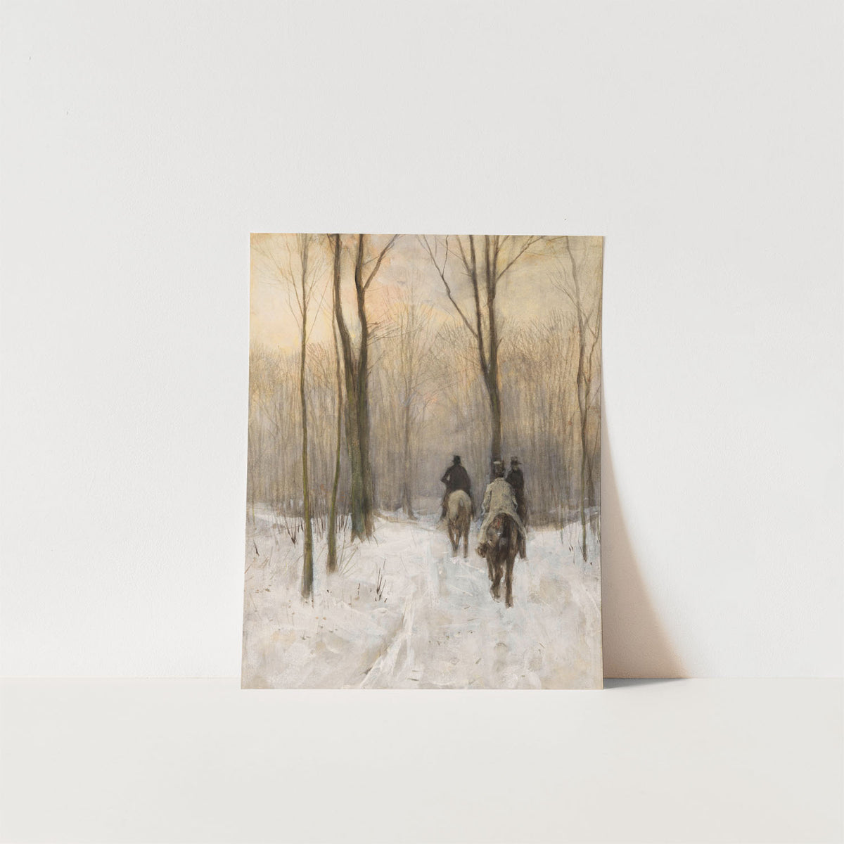 riders in the snow