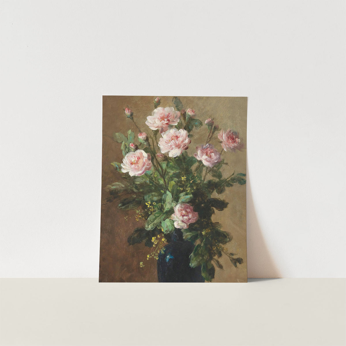 pink roses in vase