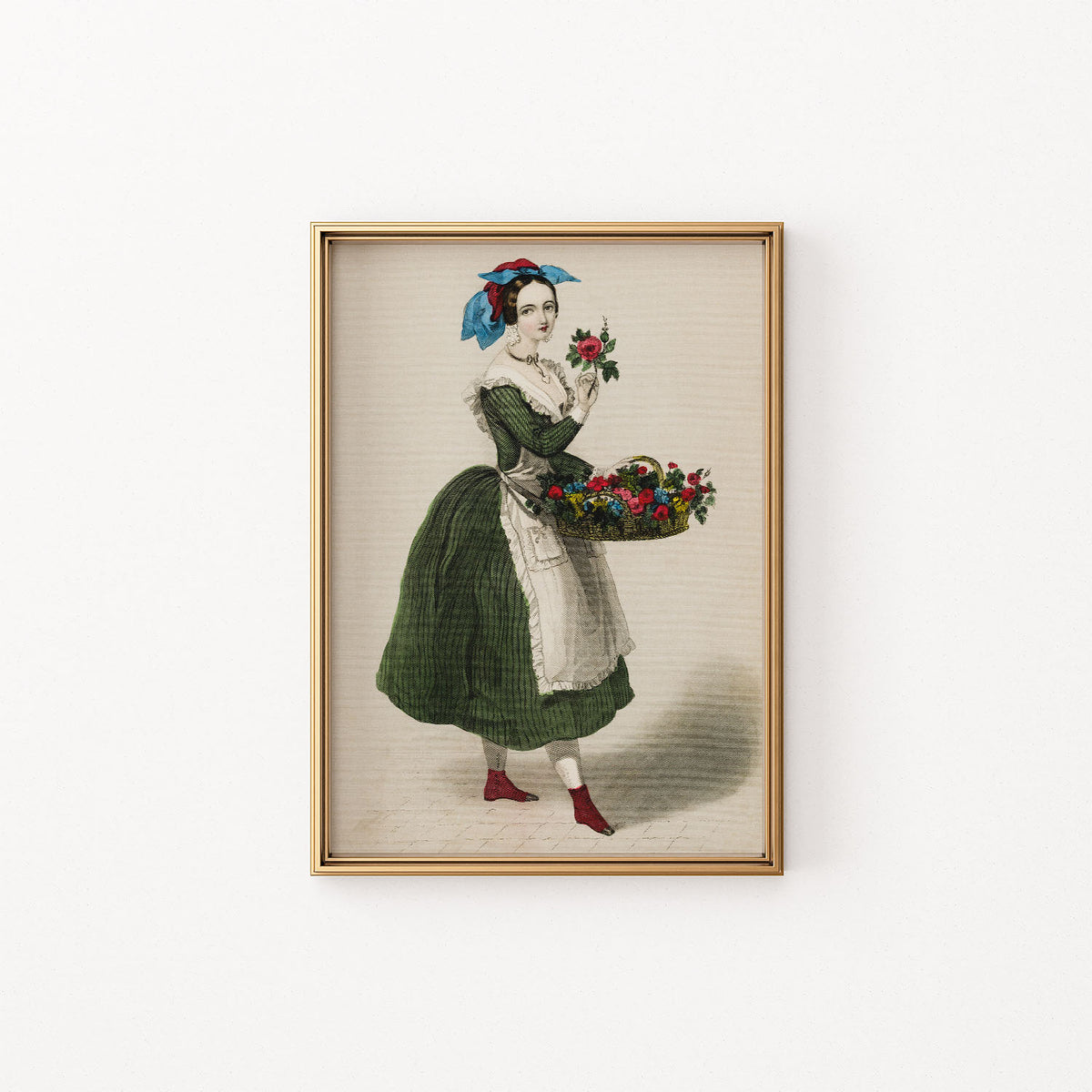 the flower girl