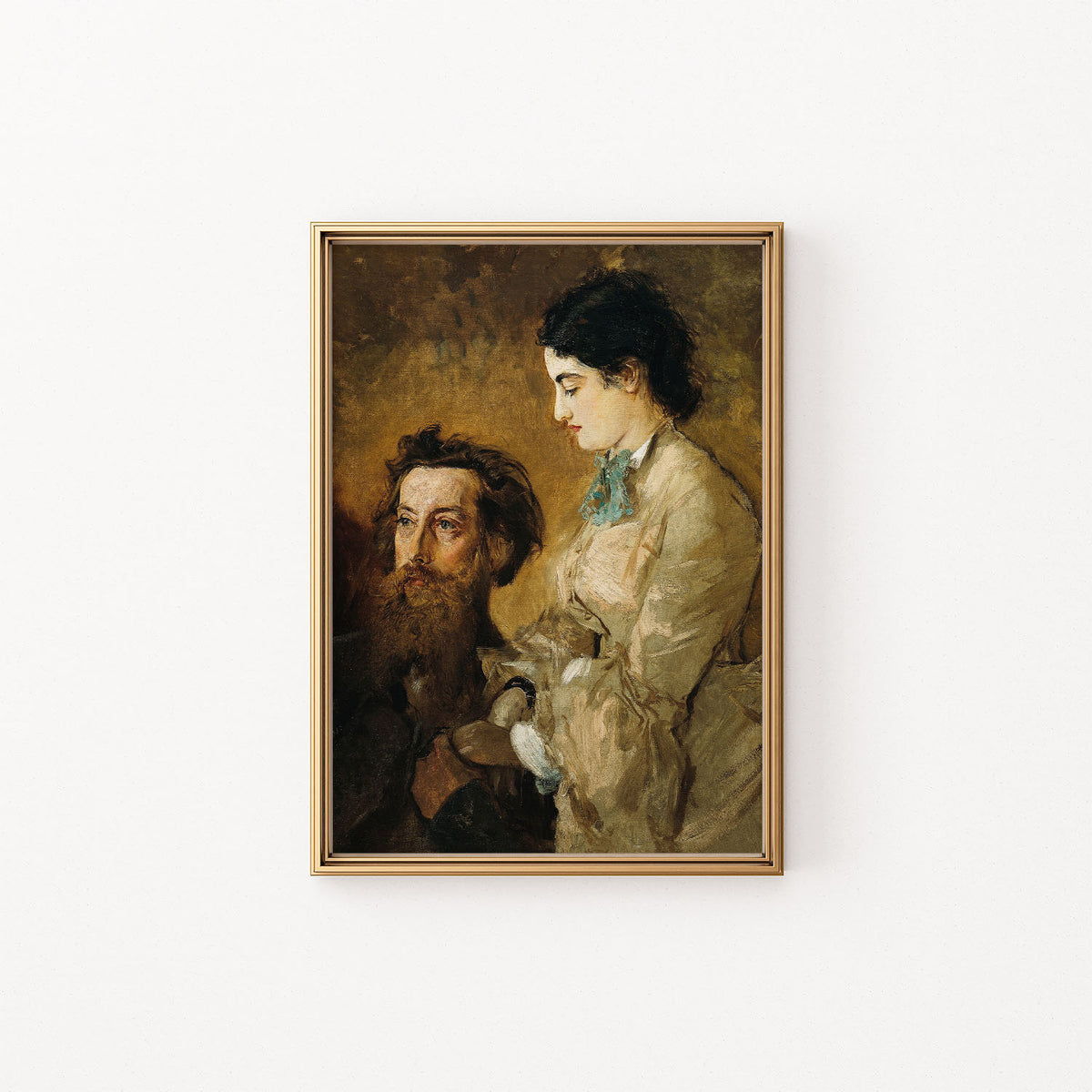 sculptor & his wife
