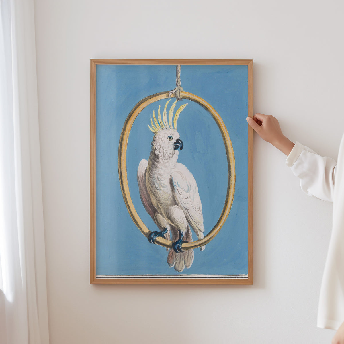 polly- antique art print