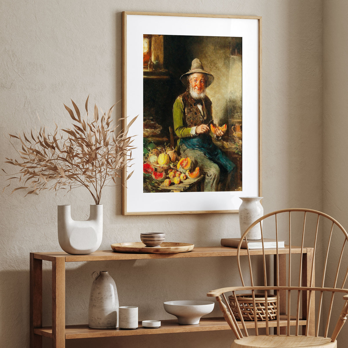 the fruit seller