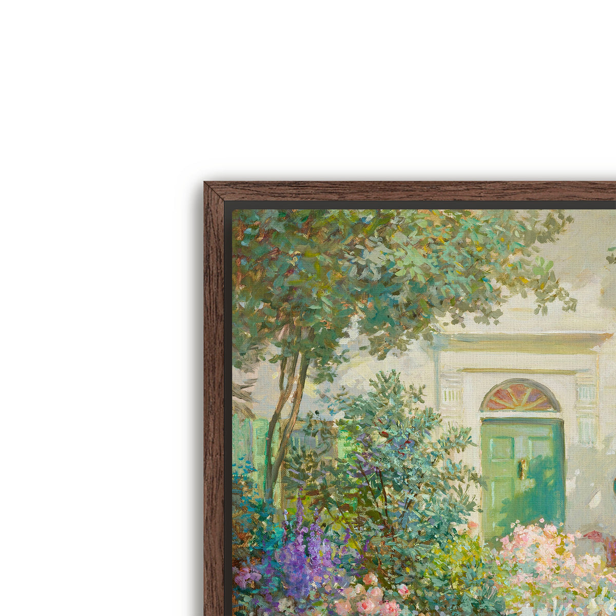 teal garden