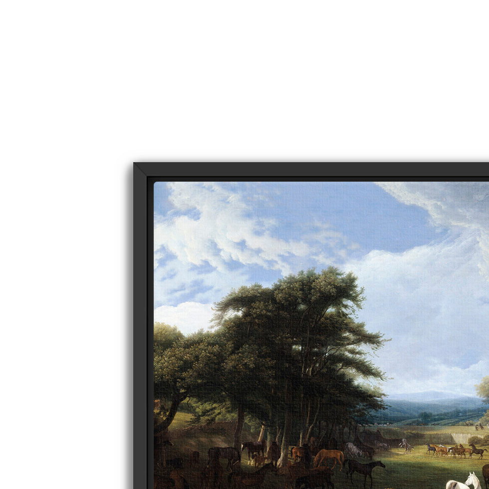 lord river's farm- antique art print