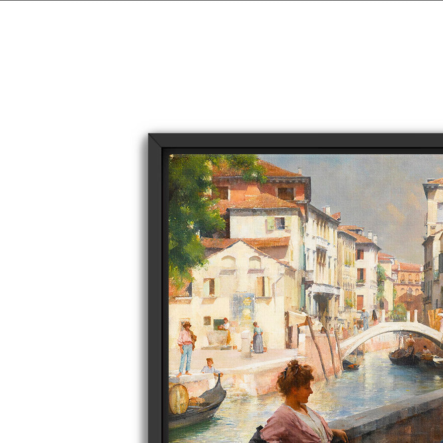 san trovaso- antique art print