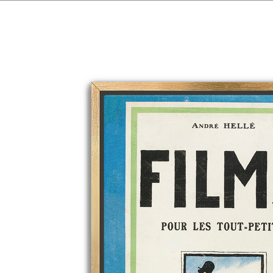 films petits- antique art print