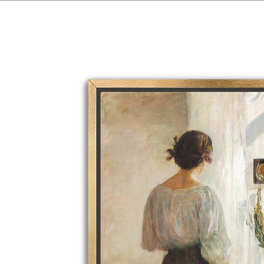 a beautiful moment- antique art print