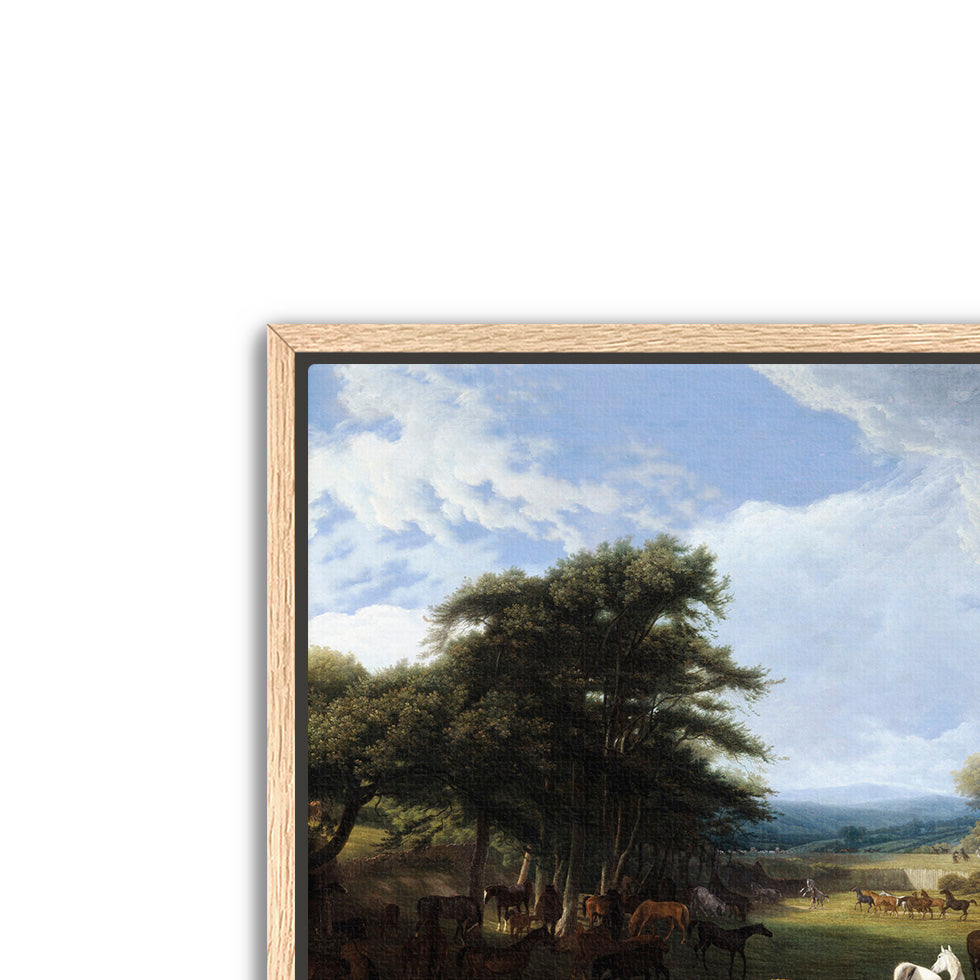 lord river's farm- antique art print