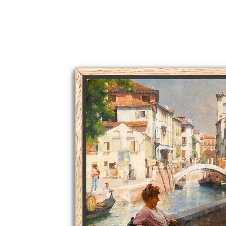 san trovaso- antique art print