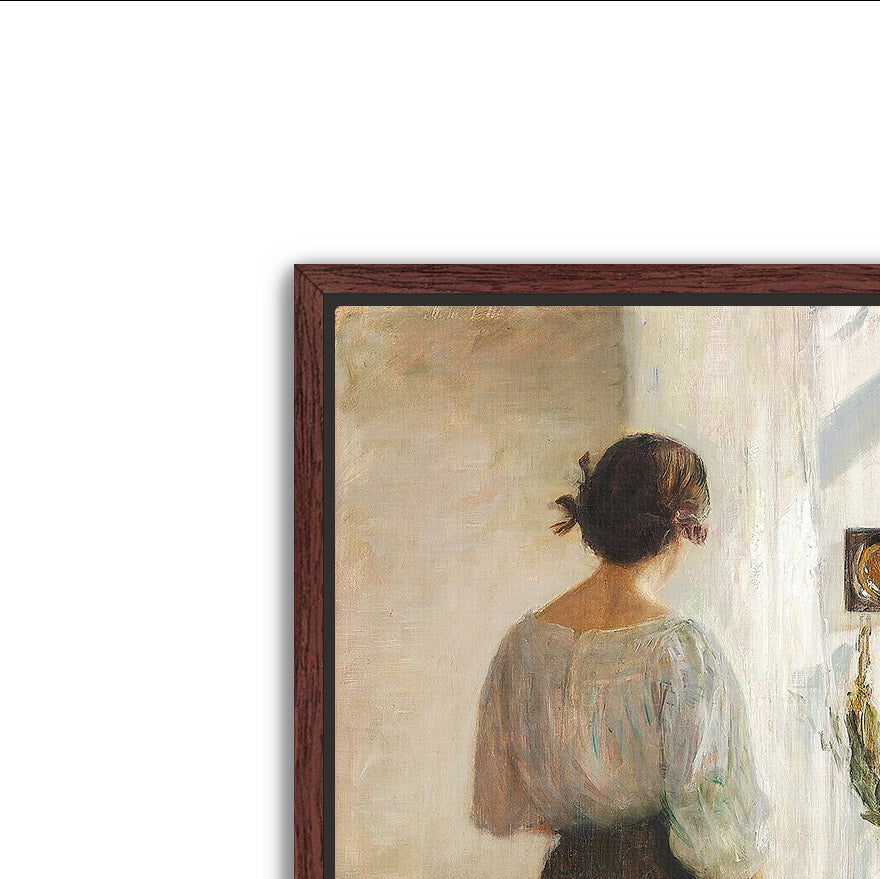 a beautiful moment- antique art print