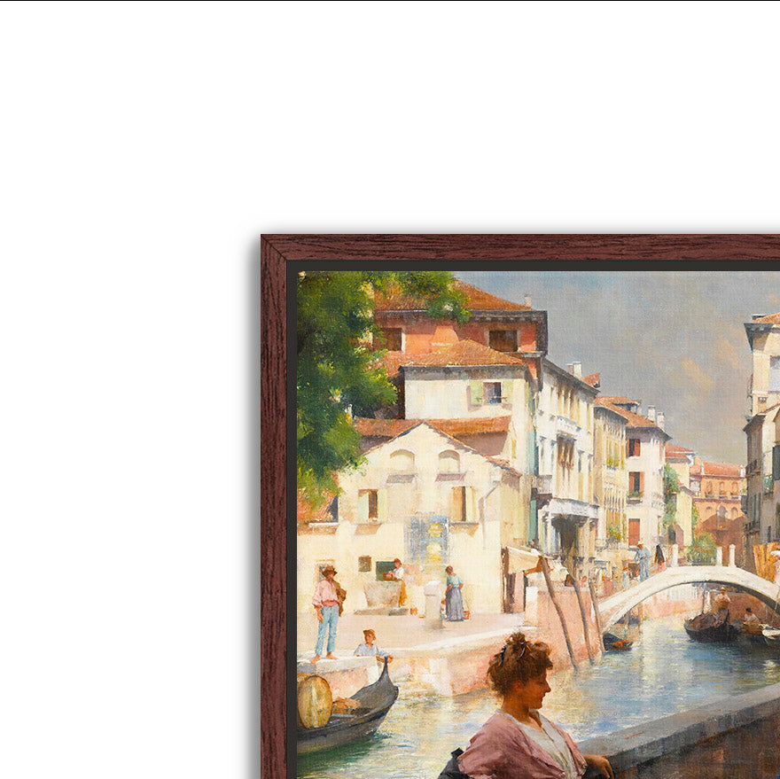 san trovaso- antique art print