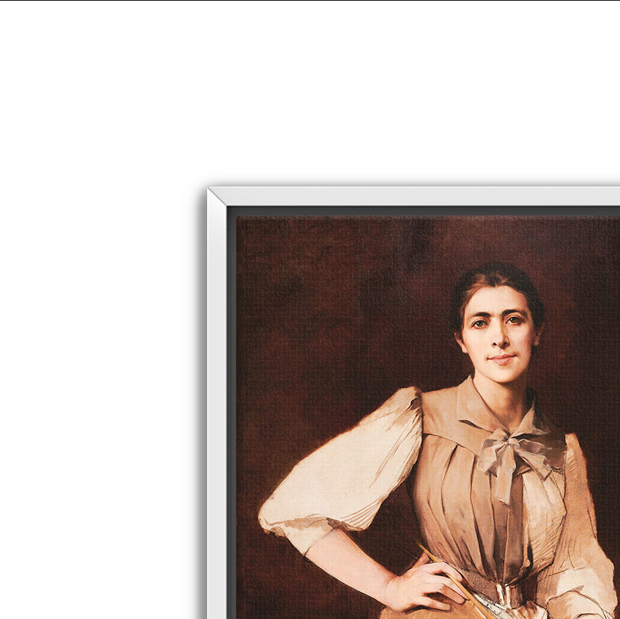 unfinished- antique art print