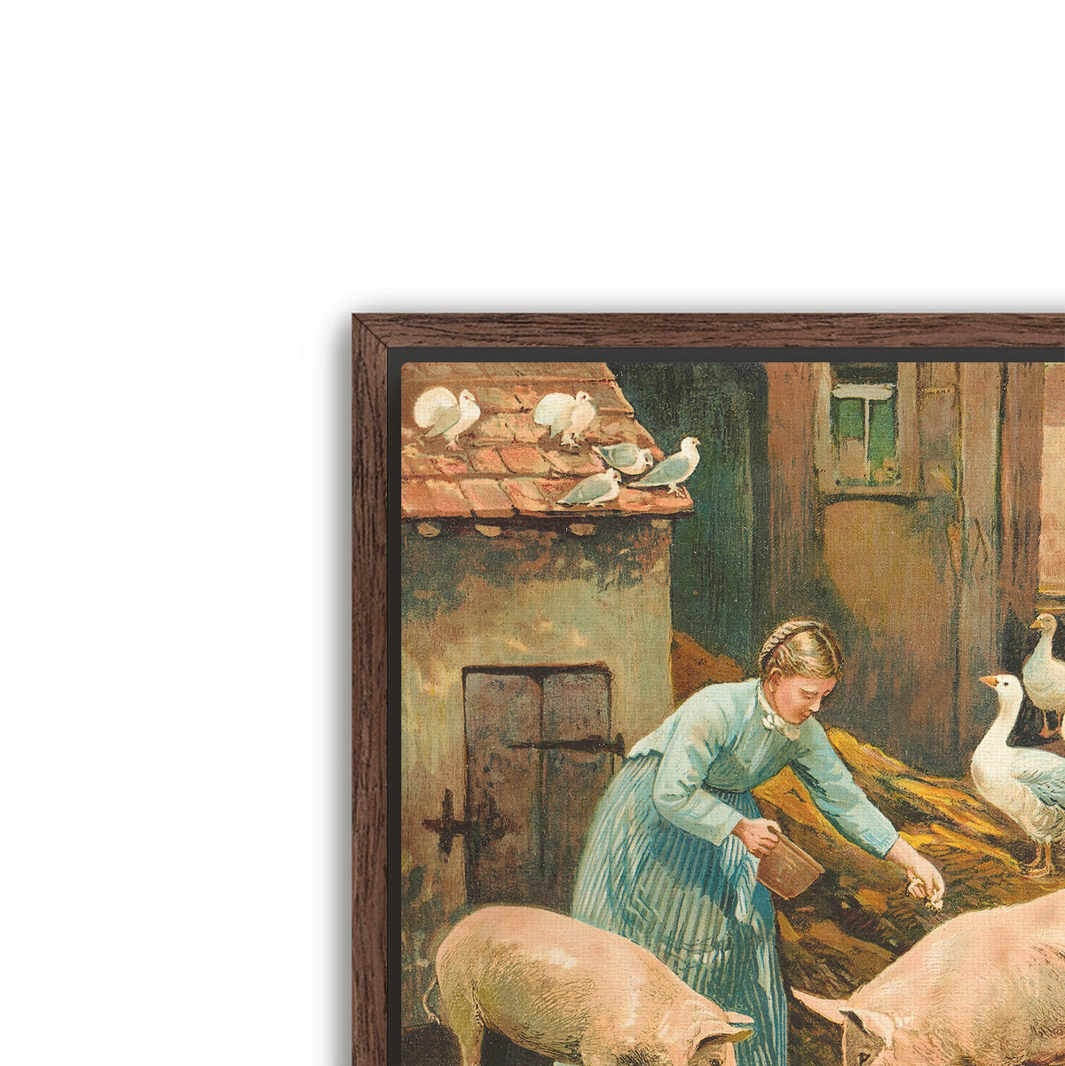 pastel farmyard